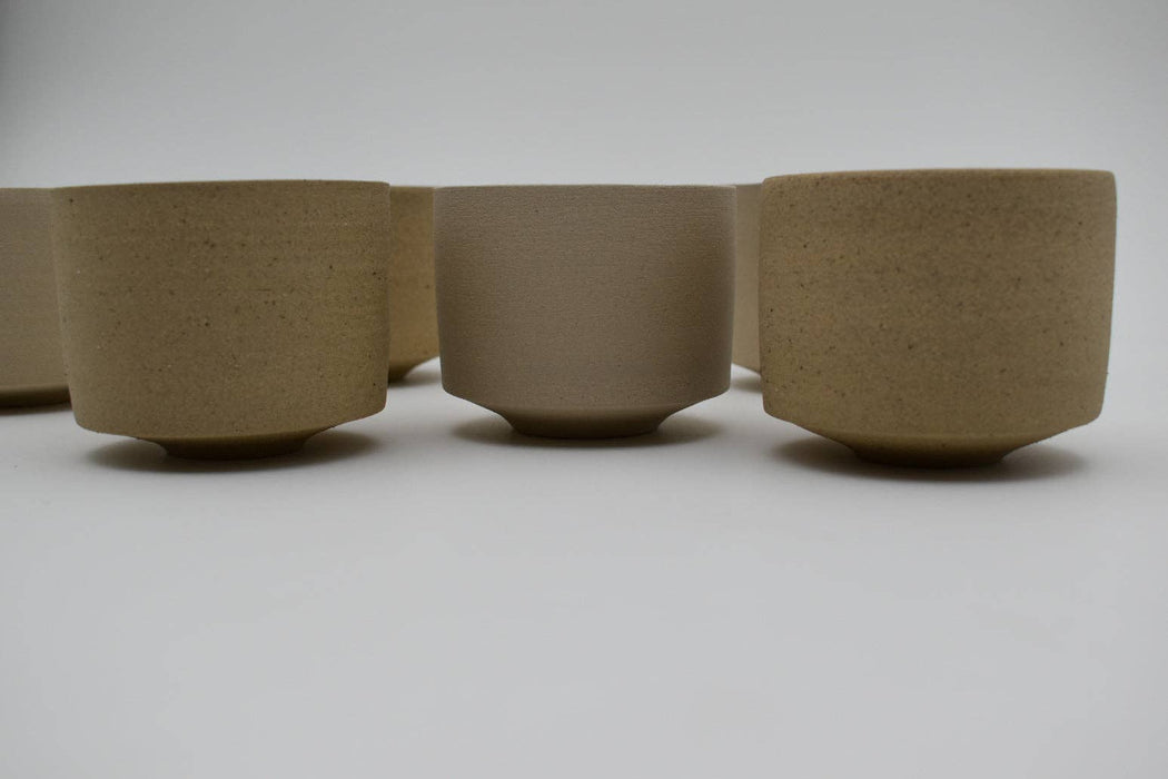 LA PAUSE Coffee & Tea Cup Handmade Stoneware Ceramic Mug: Taupe