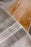 Maison Linen Tea Towel - Charcoal with White Stripes
