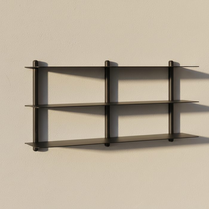 NIVO Shelf Large D - black ash/ black