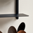 NIVO Shelf Large H - black ash / black