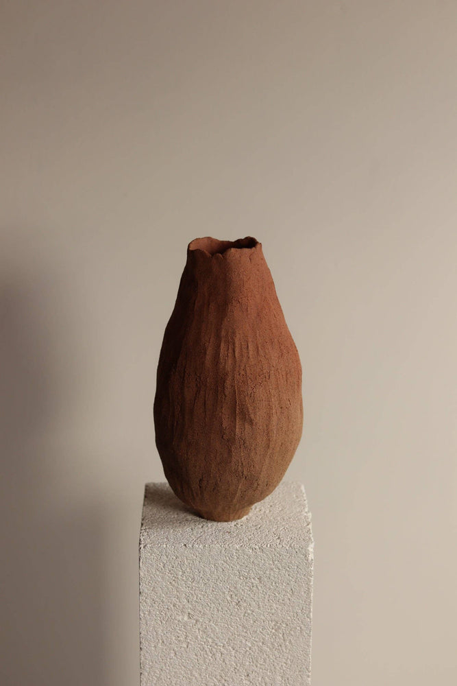 12" Gathered Earth Vessel
