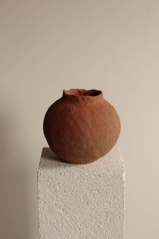 6" Gathered Earth Vessel