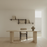 NIVO Shelf Large H - black ash / black