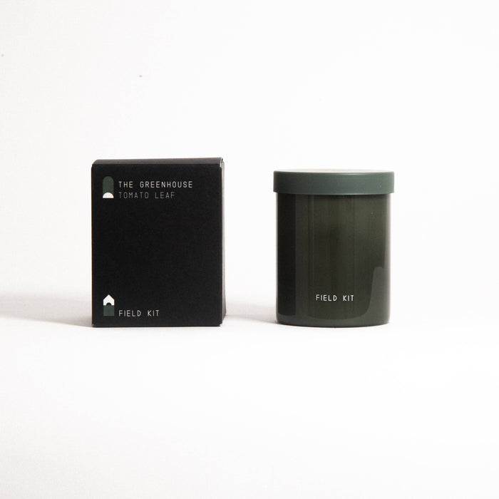 The Greenhouse - Tomato Leaf - 8oz Glass Candle