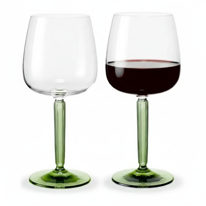 Kähler - Hammershøi - Red Wine Glasses - 16.6 oz - Set of 2: Clear