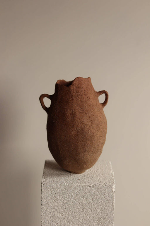 10" Gathered Earth Vessel