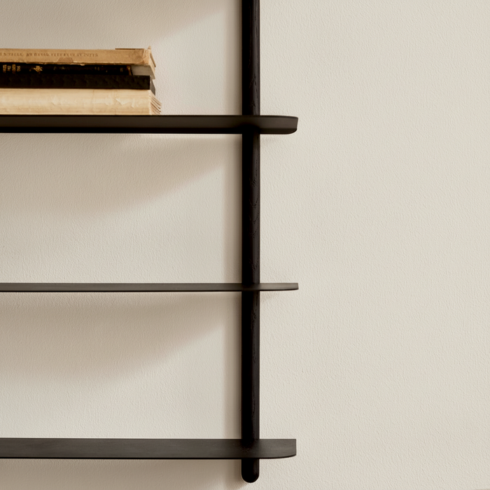NIVO Shelf Large E - black ash/black