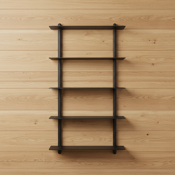 NIVO Shelf Large E - black ash/black