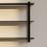 NIVO Shelf Large D - black ash/ black
