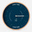 Navy blue wooden tide clock: Marine / Anglais