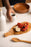 Natural Olive Wood Cheese Board | Organic Shape with Handle