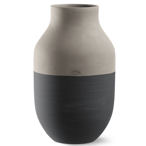 Kähler - Omaggio Circulare - Large Recycled Ceramic Vase: 12.2"