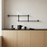 NIVO Shelf Large H - black ash / black