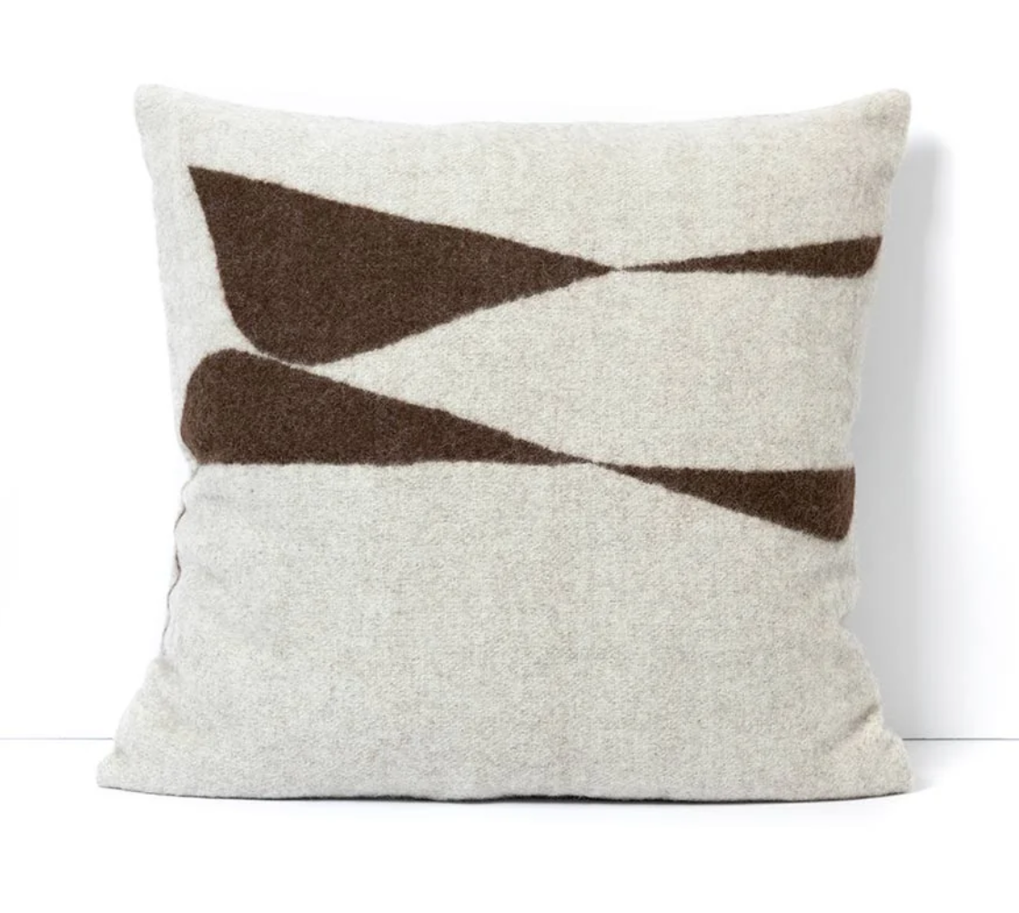 Berlin Baby Alpaca Throw Pillow - Blacksaw