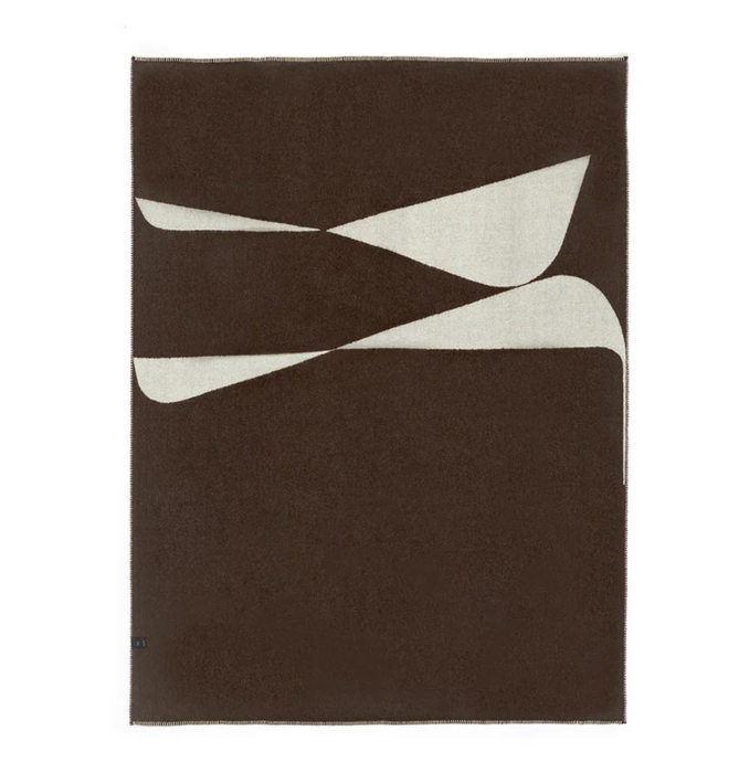 Berlin Reversible Baby Alpaca Throw - Blacksaw
