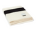 Mason Baby Alpaca Throw Ivory With Black Stripe - Blacksaw