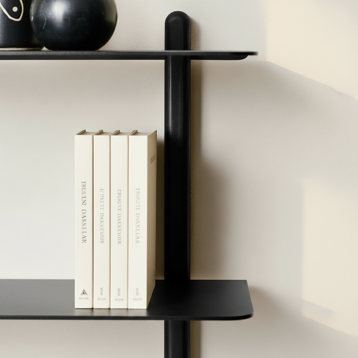 NIVO Shelf Large D - black ash/ black