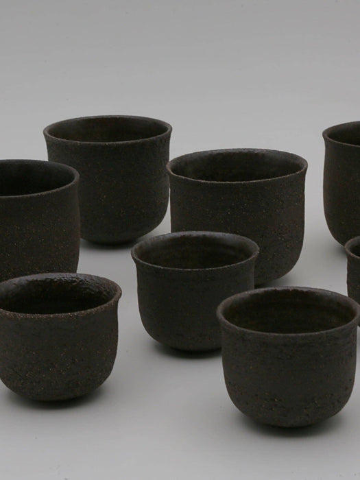 Nori Coffee & Tea Cup Mug Handmade Stoneware Ceramic Pottery: Large