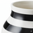 Kähler - Omaggio - Large Hand-Painted Ceramic Vase - Black: 12.2 Inches