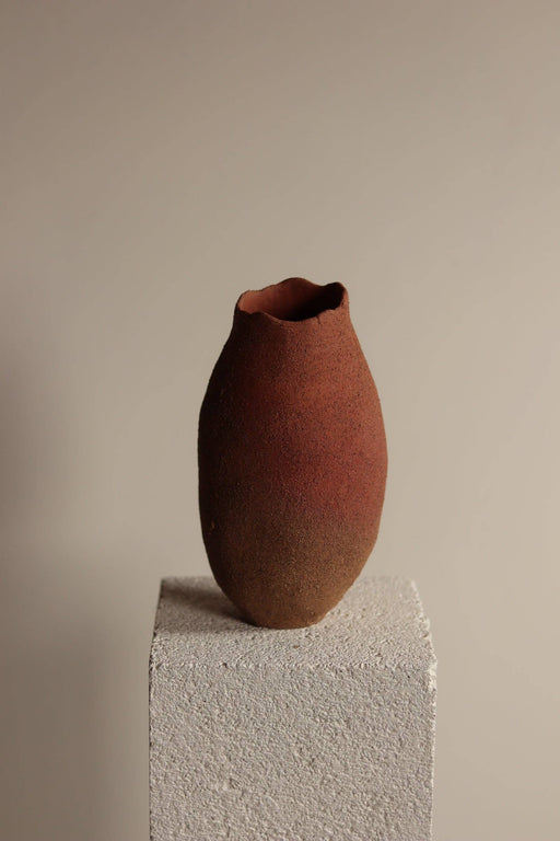 9" Gathered Earth Vessel
