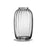Holmegaard - Primula - 10" Large Round Glass Vase - Clear