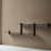NIVO Shelf Large H - black ash / black