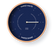 Navy blue wooden tide clock: Marine / Anglais