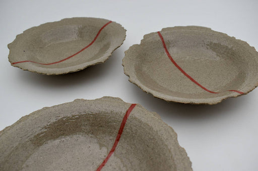 BORDER Serving & Dinner Plate Handmade Ceramic Pottery