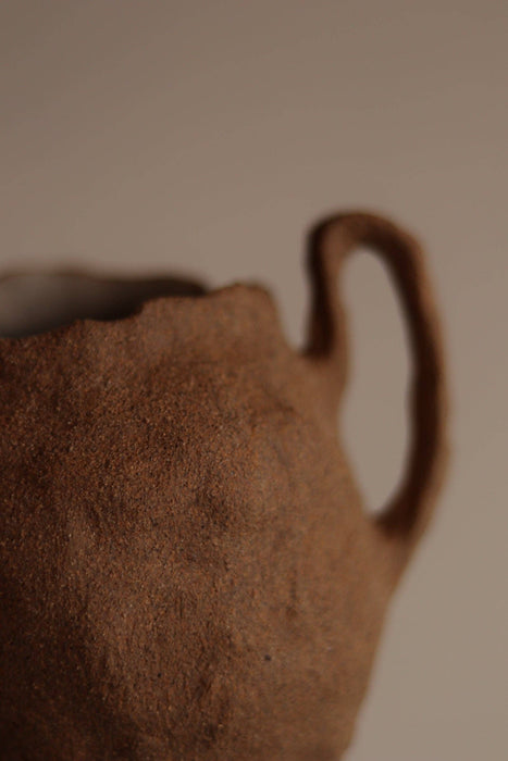 6.5" Gathered Earth Vessel