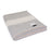 Blacksaw - The Siempre 100% Recycled Light Heather, Queen Size Blanket